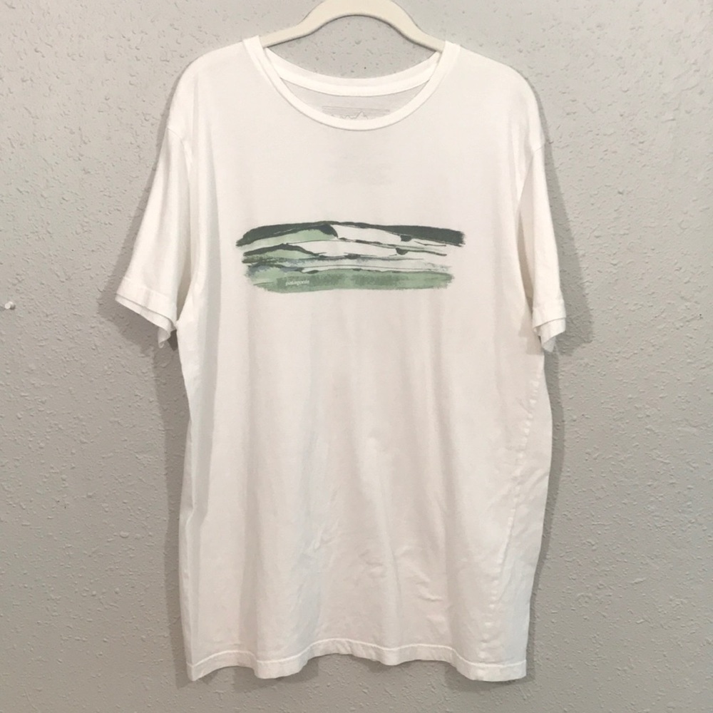 Patagonia Slim Fit Screen Print T-Shirt‎ size L Rare Print